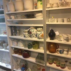 Vintage  Colorful Glassware See Something Say Something